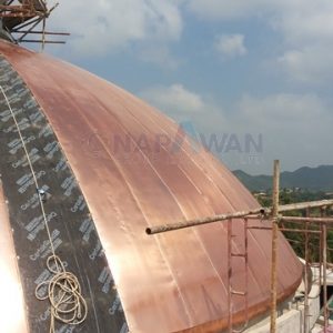 copper roof, ทองแดง, หลังคา, หลังคาทองแดง