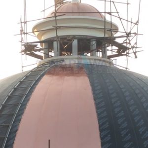 copper roof, ทองแดง, หลังคา, หลังคาทองแดง