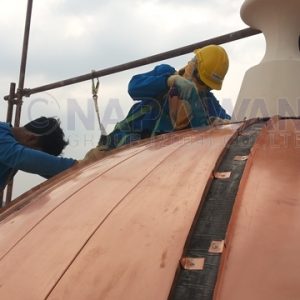 copper roof, ทองแดง, หลังคา, หลังคาทองแดง