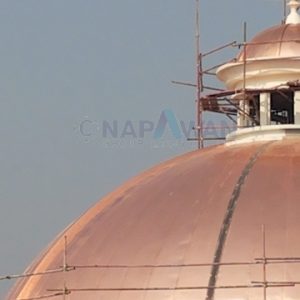 copper roof, ทองแดง, หลังคา, หลังคาทองแดง