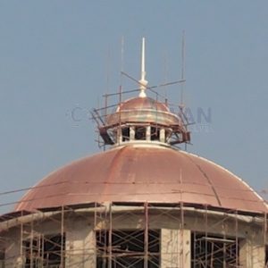 copper roof, ทองแดง, หลังคา, หลังคาทองแดง