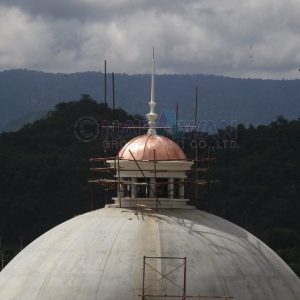 copper roof, ทองแดง, หลังคา, หลังคาทองแดง
